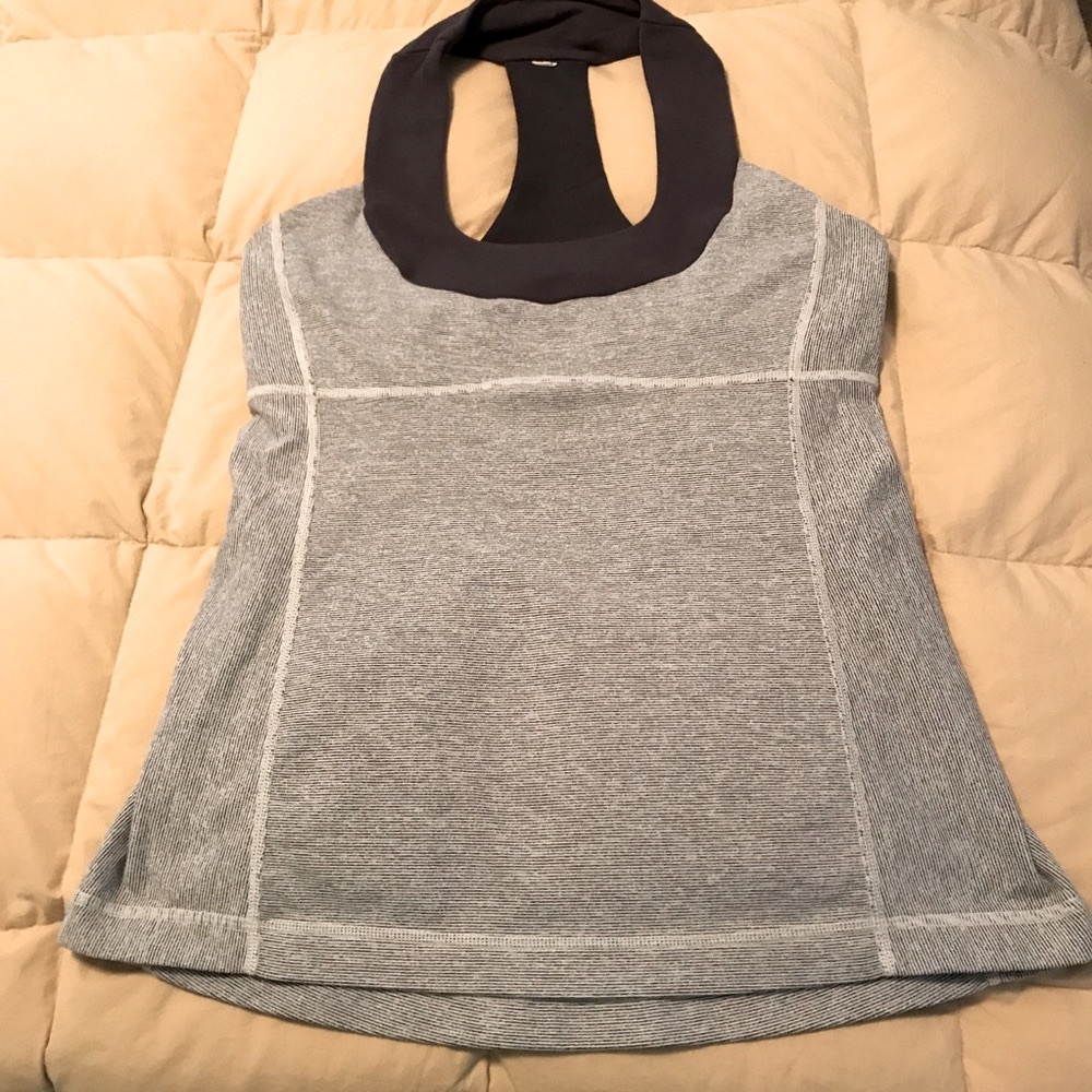 Lululemon Scoop Neck Racer Back Tank Size 6 Designed for Yoga